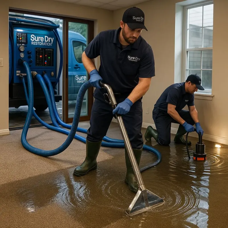Water Extraction and Removal process in Little Canada, MN